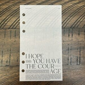 Cloth & Paper Planner